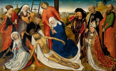 Rouw over dode Christus, ca. 1460-1464